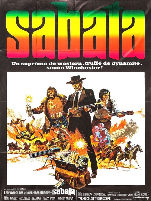 Ehi amico... c&#039;&egrave; Sabata, hai chiuso! - French Movie Poster