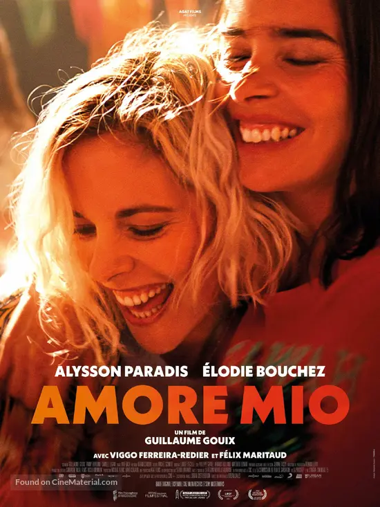 Amore mio (2023) French movie poster Amore mio (2023) French movie poster