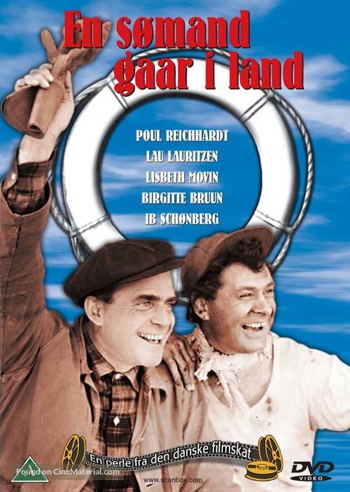 En s&oslash;mand g&aring;r i land - Danish DVD movie cover