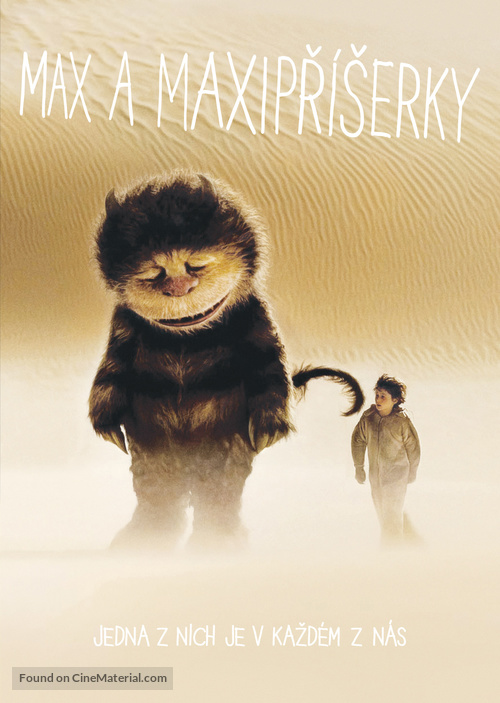 Where the Wild Things Are - Czech DVD movie cover