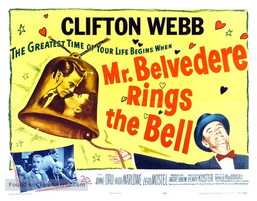 Mr. Belvedere Rings the Bell - Movie Poster