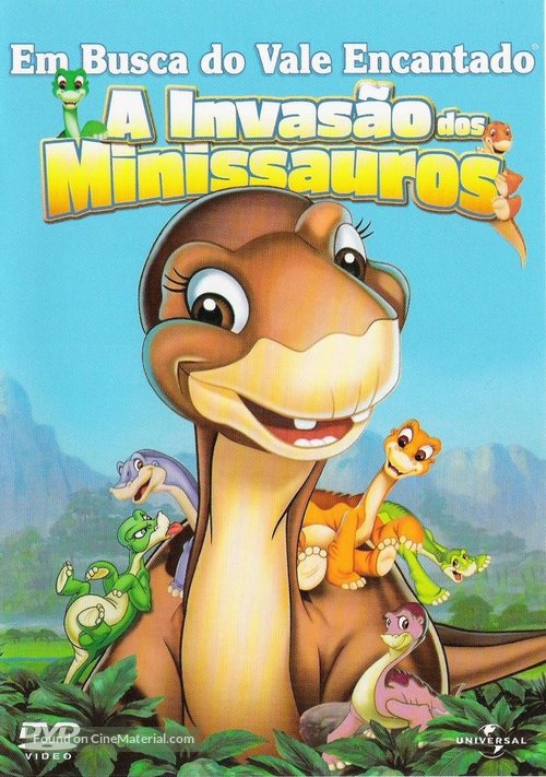 The Land Before Time XI: Invasion of the Tinysauruses - Portuguese Movie Cover