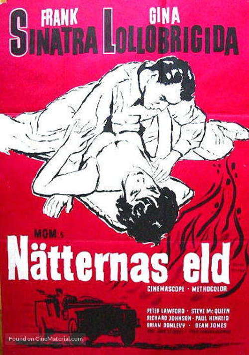 Never So Few - Swedish Movie Poster