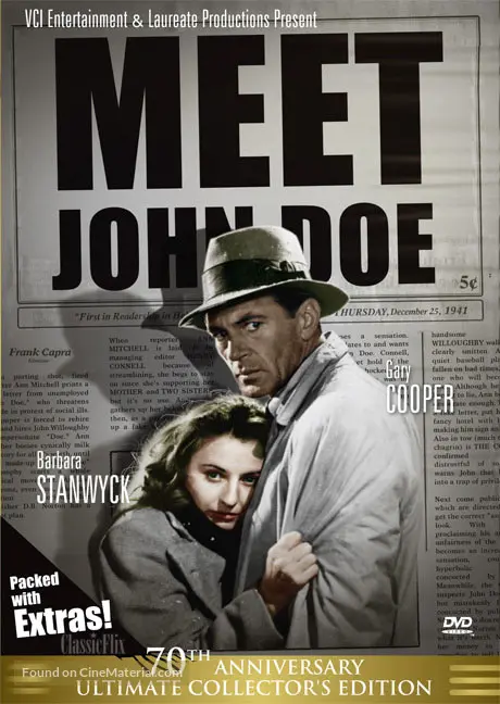 Meet John Doe - DVD movie cover