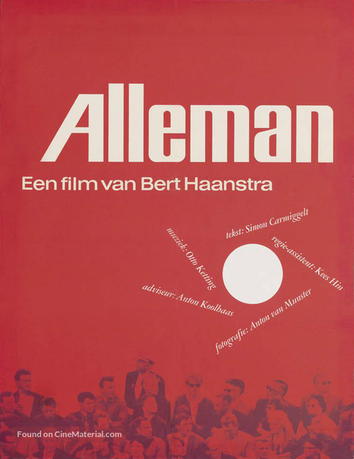 Alleman - Dutch Movie Poster