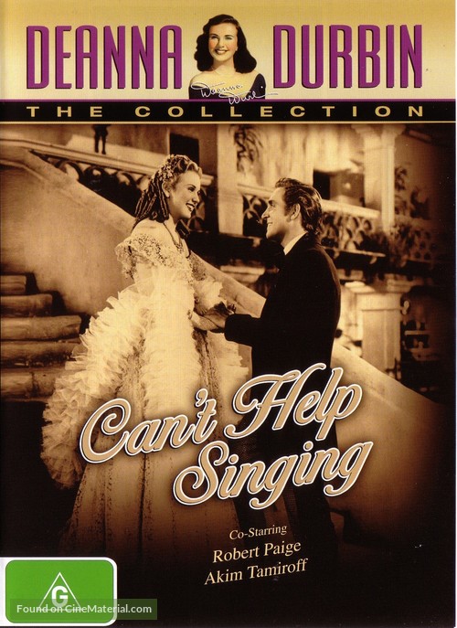 Can&#039;t Help Singing - Australian DVD movie cover