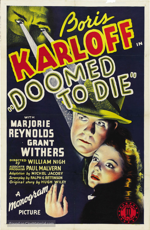 Doomed to Die - Movie Poster