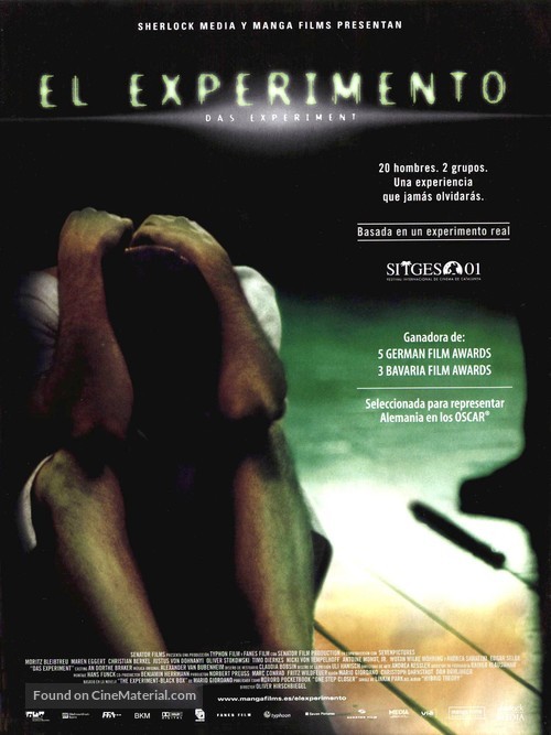 Das Experiment - Spanish Movie Poster