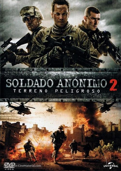 Jarhead 2: Field of Fire - Spanish DVD movie cover