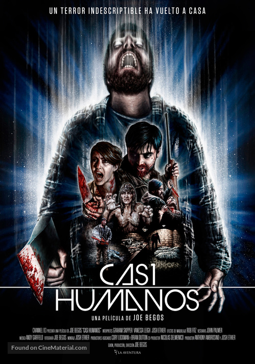 Almost Human - Spanish Movie Poster