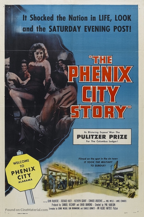 The Phenix City Story - Movie Poster