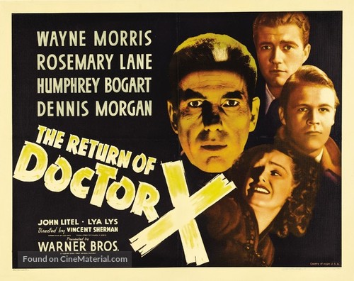 The Return of Doctor X - Movie Poster