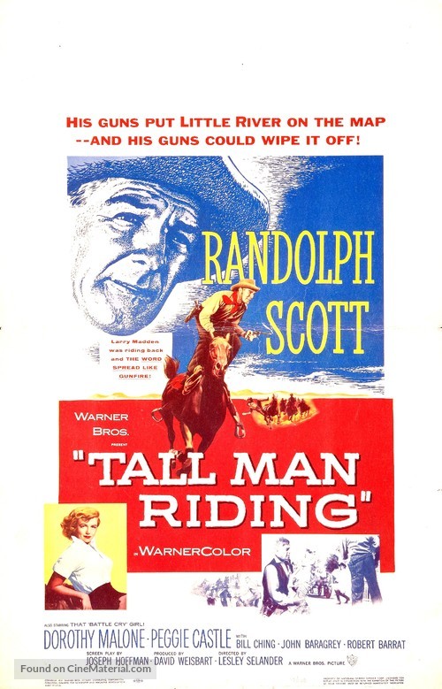 Tall Man Riding - Movie Poster