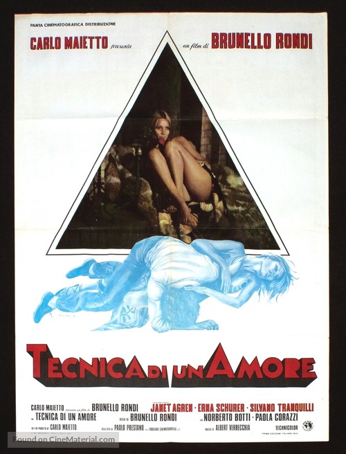 Tecnica di un amore - Italian Movie Poster