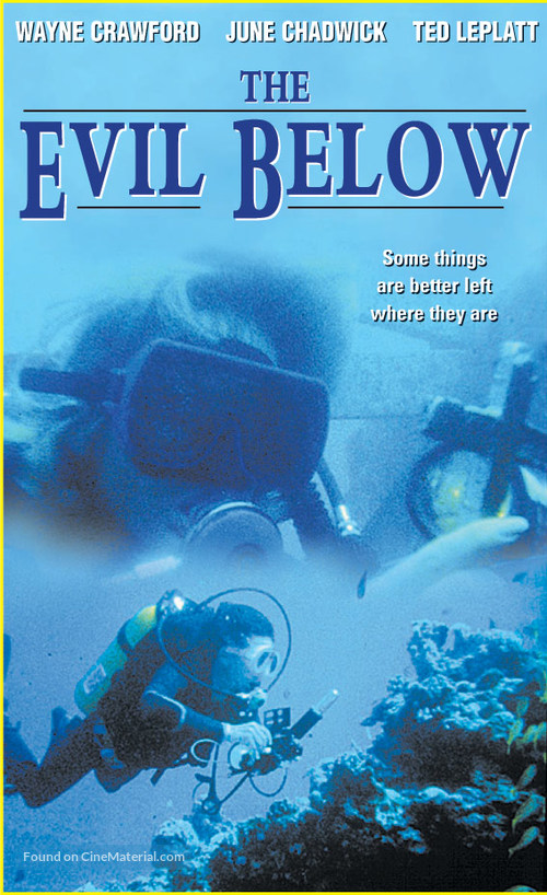 The Evil Below - VHS movie cover