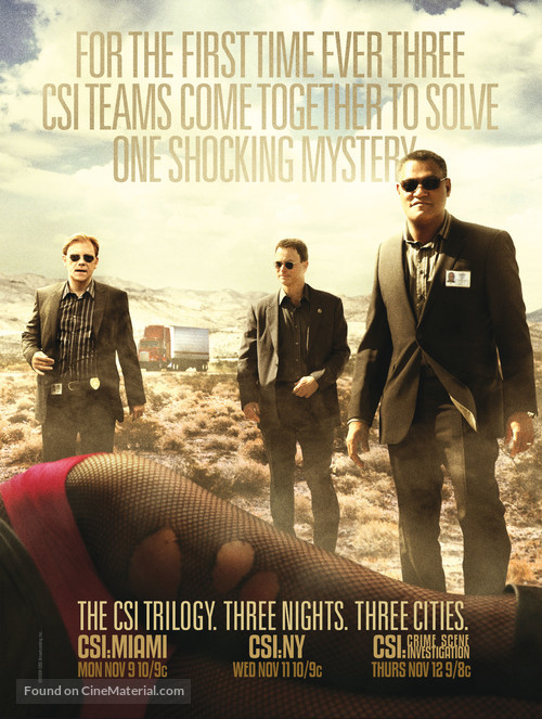 &quot;CSI: Crime Scene Investigation&quot; - Movie Poster