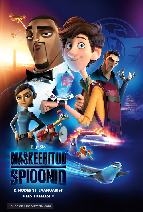 Spies in Disguise - Estonian Movie Poster