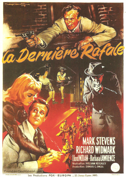 The Street with No Name - French Movie Poster