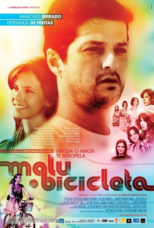 Malu de Bicicleta - Brazilian Movie Poster