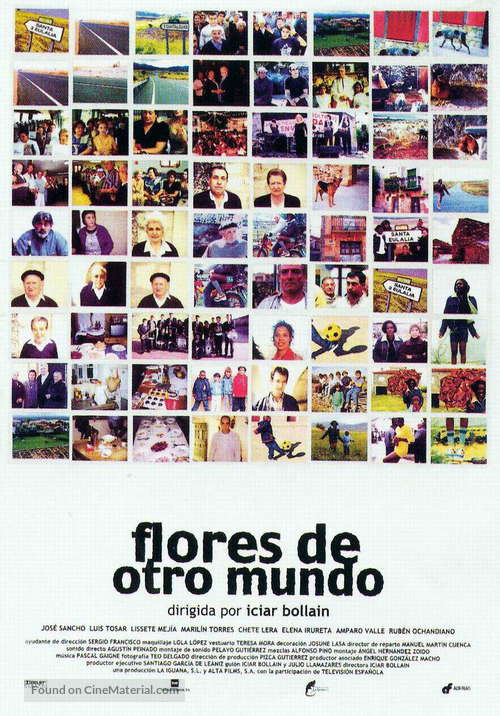 Flores de otro mundo - Spanish Movie Poster