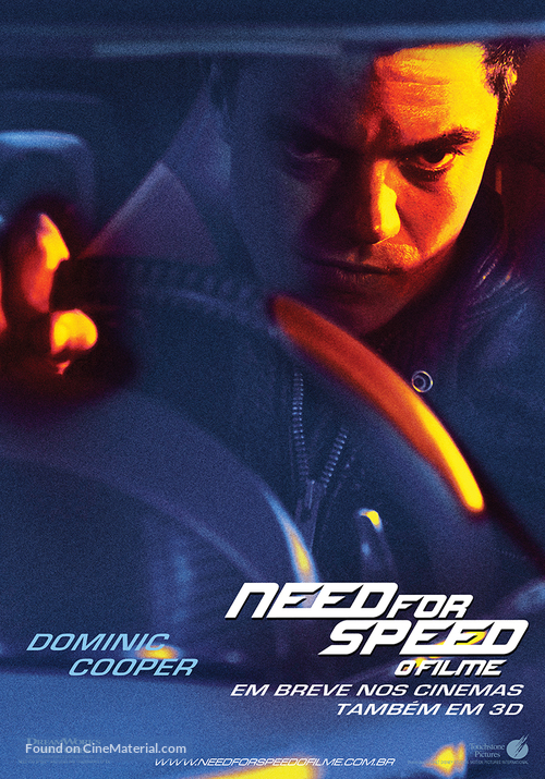 Need for Speed - Brazilian Movie Poster
