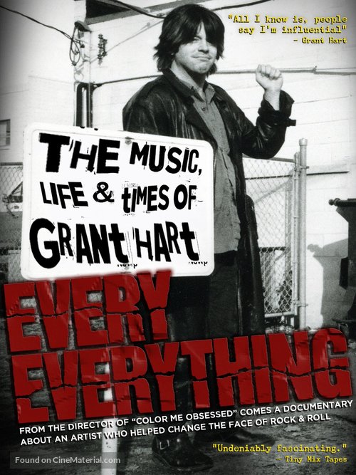 Every Everything: The Music, Life &amp; Times of Grant Hart - Video on demand movie cover