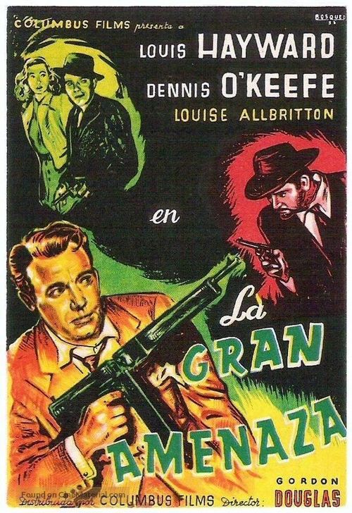Walk a Crooked Mile - Spanish Movie Poster