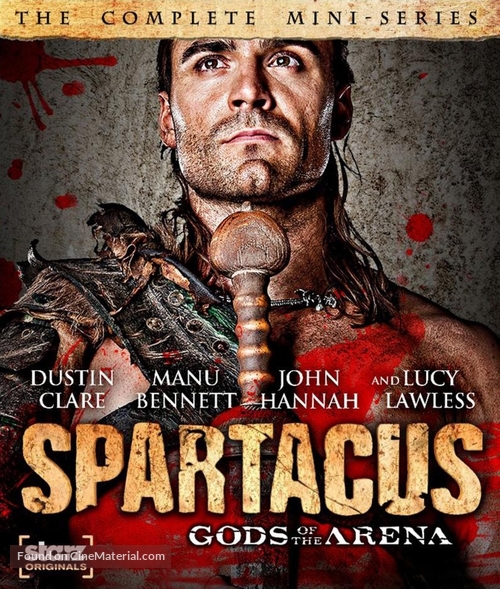 &quot;Spartacus: Gods of the Arena&quot; - Blu-Ray movie cover