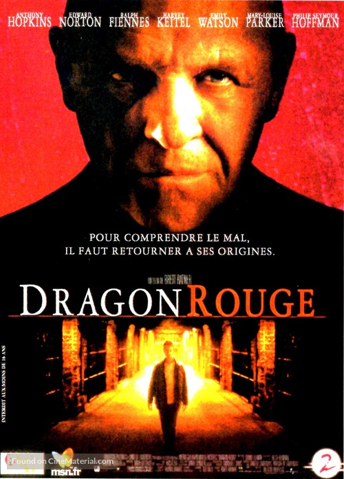 Red Dragon - French Movie Poster