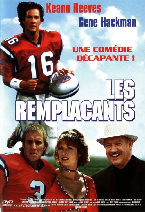 The Replacements - French DVD movie cover