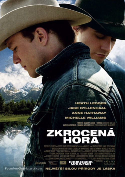 Brokeback Mountain - Czech Movie Poster