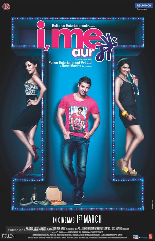 I, Me aur Main - Indian Movie Poster