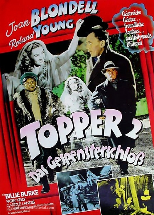 Topper Returns - German Movie Poster