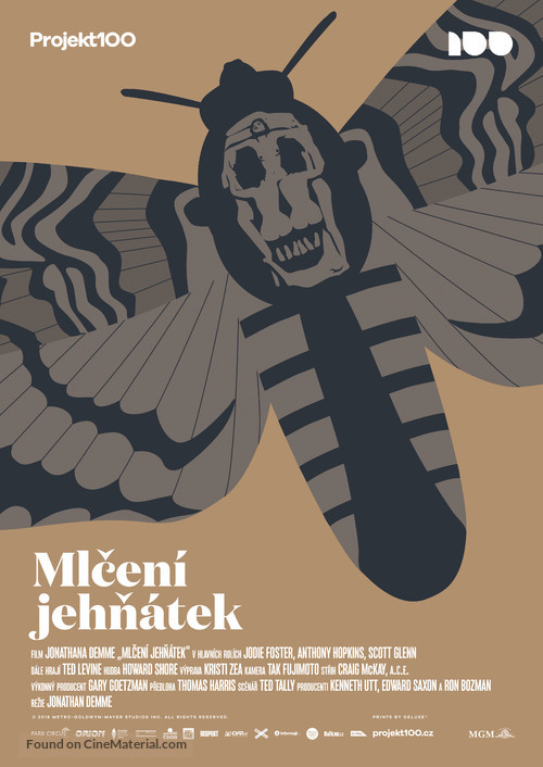The Silence Of The Lambs - Czech Movie Poster