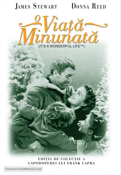 It&#039;s a Wonderful Life - Romanian DVD movie cover