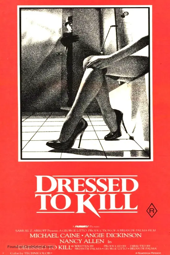 Dressed to Kill (1980) Australian movie poster Dressed to Kill (1980) Australian movie poster
