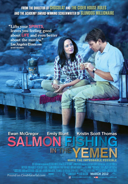Salmon Fishing in the Yemen - Canadian Movie Poster