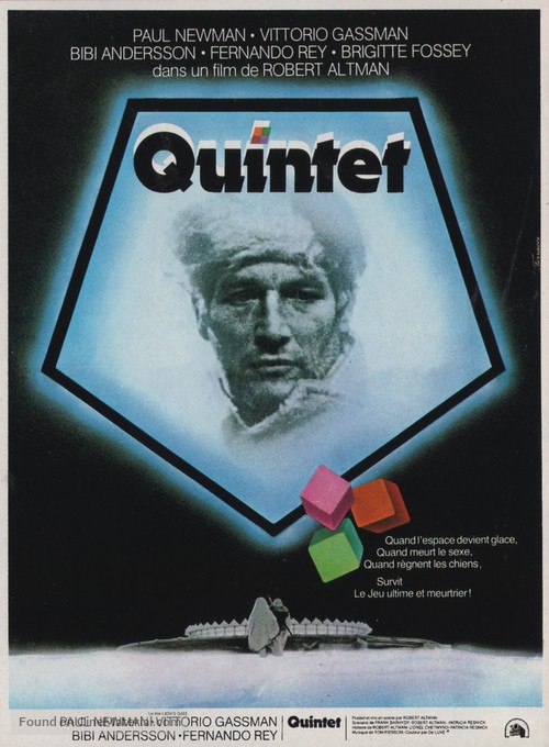 Quintet - French Movie Poster