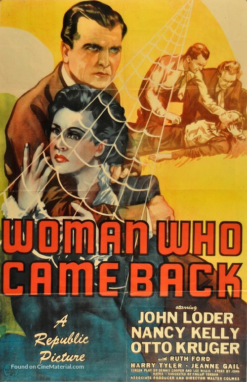 Woman Who Came Back - Movie Poster