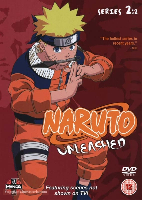 &quot;Naruto&quot; - British DVD movie cover