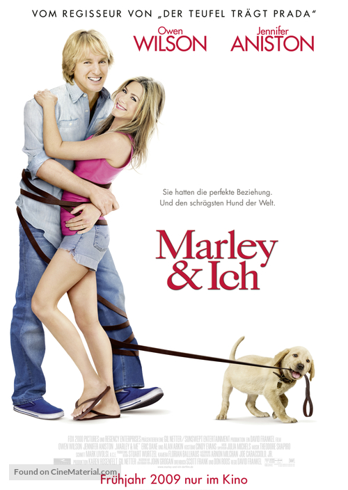 Marley &amp; Me - German Movie Poster