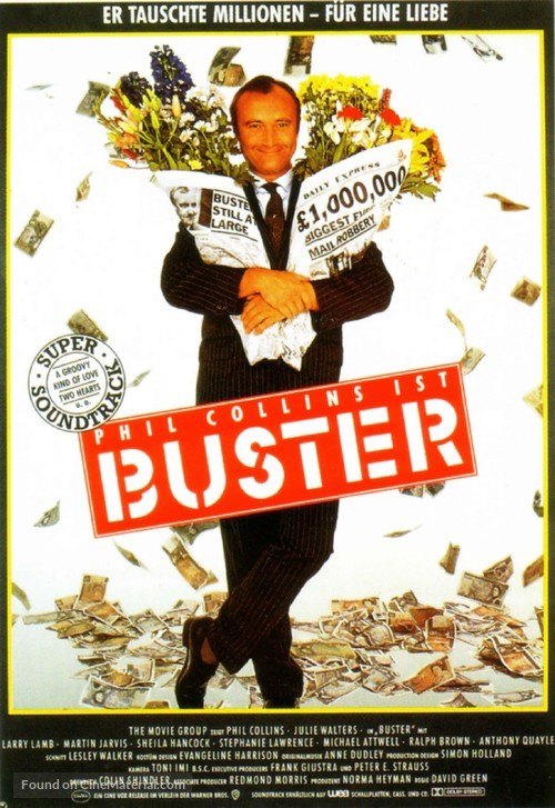 Buster - German Movie Poster