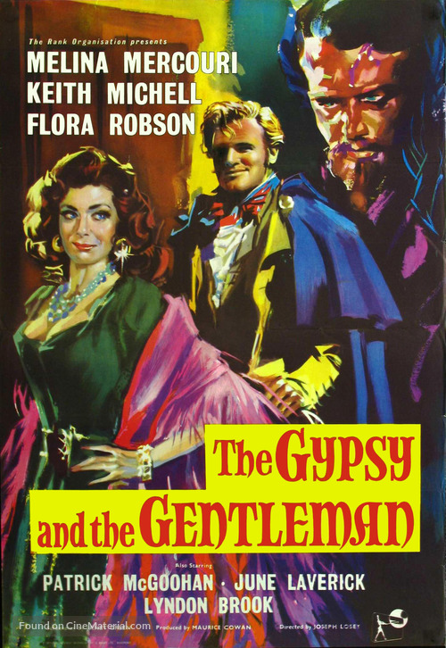 The Gypsy and the Gentleman - British Movie Poster