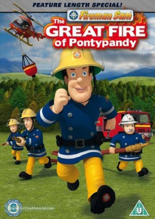 Fireman Sam: The Great Fire of Pontypandy - British Movie Cover