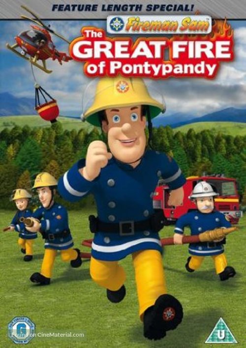 Fireman Sam: The Great Fire of Pontypandy - British Movie Cover