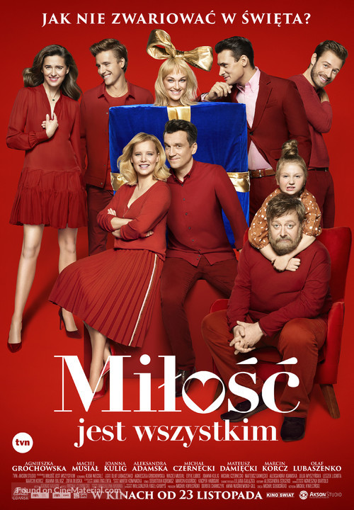 Milosc jest wszystkim - Polish Movie Poster