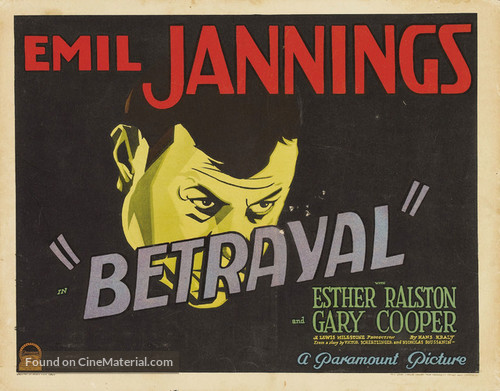 Betrayal - Theatrical movie poster