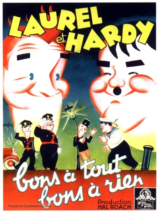 The Midnight Patrol 1933 French Movie Poster