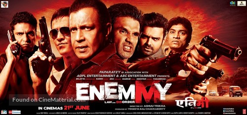 Enemmy - Indian Movie Poster