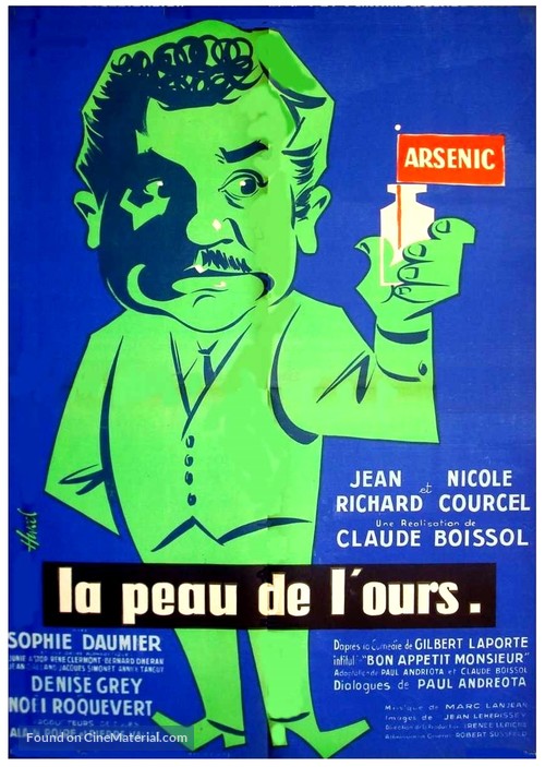 La peau de l&#039;ours - French Movie Poster
